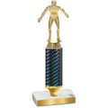 Value Black Carbon Fiber Wrestling Trophy