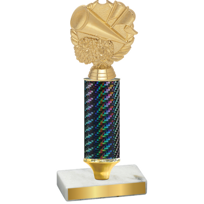 Value Black Carbon Fiber Cheerleading Trophy