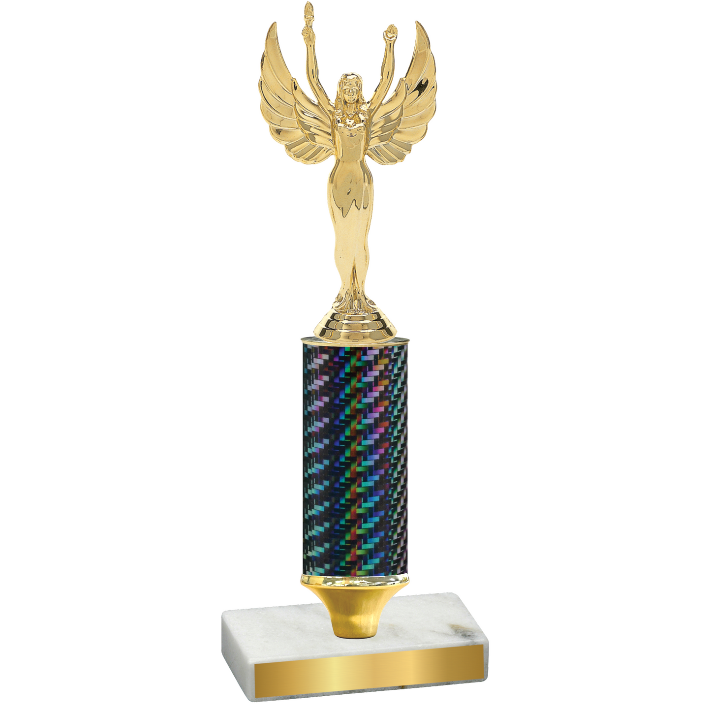 Value Black Carbon Fiber Victory Trophy