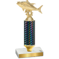 Value Black Carbon Fiber Fishing Trophy