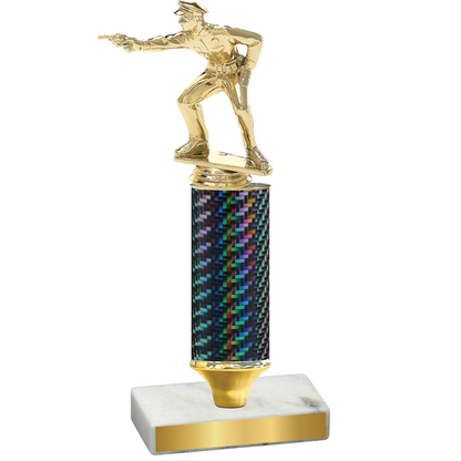 Value Black Carbon Fiber Shooter Trophy