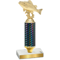 Value Black Carbon Fiber Fishing Trophy