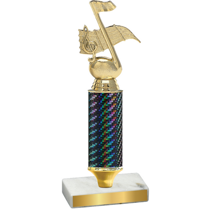 Value Black Carbon Fiber Music Trophy