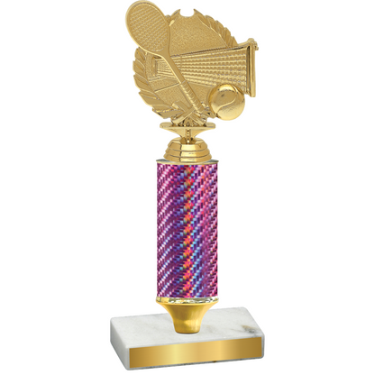 Value Pink Carbon Fiber Tennis Trophy