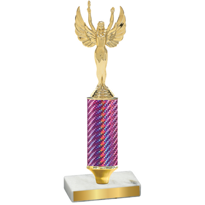 Value Pink Carbon Fiber Victory Trophy