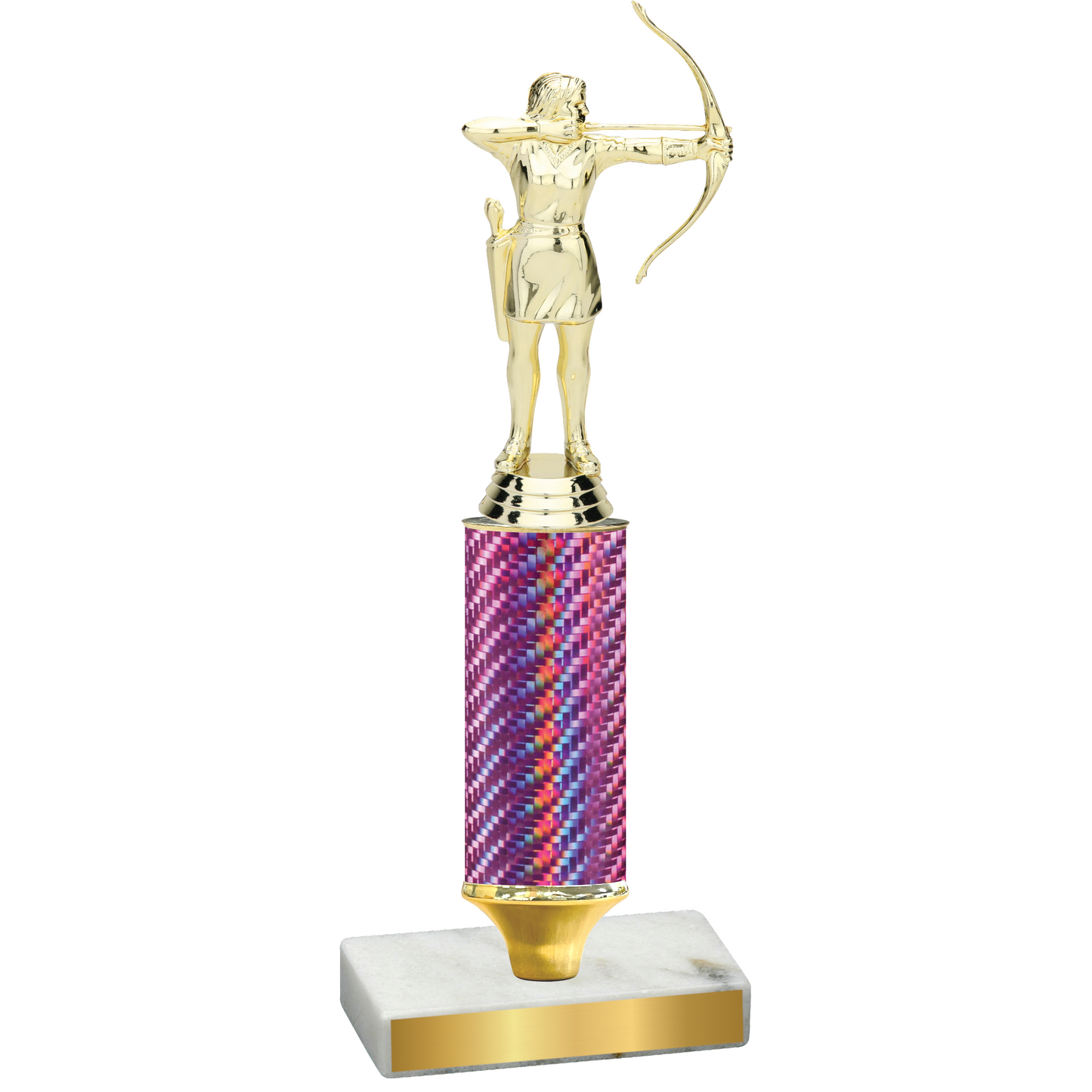 Value Pink Carbon Fiber Archery Trophy