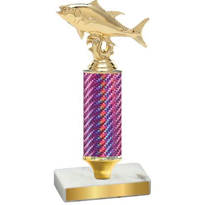 Value Pink Carbon Fiber Fishing Trophy