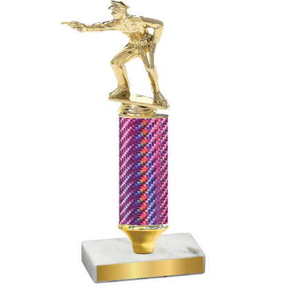 Value Pink Carbon Fiber Shooter Trophy