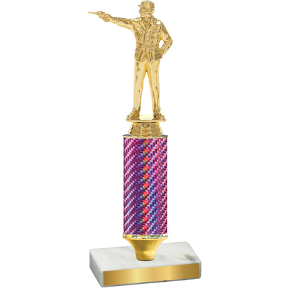 Value Pink Carbon Fiber Shooter Trophy