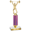 Value Pink Carbon Fiber Weights Trophy