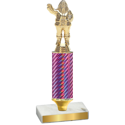 Value Pink Carbon Fiber Holiday Trophy