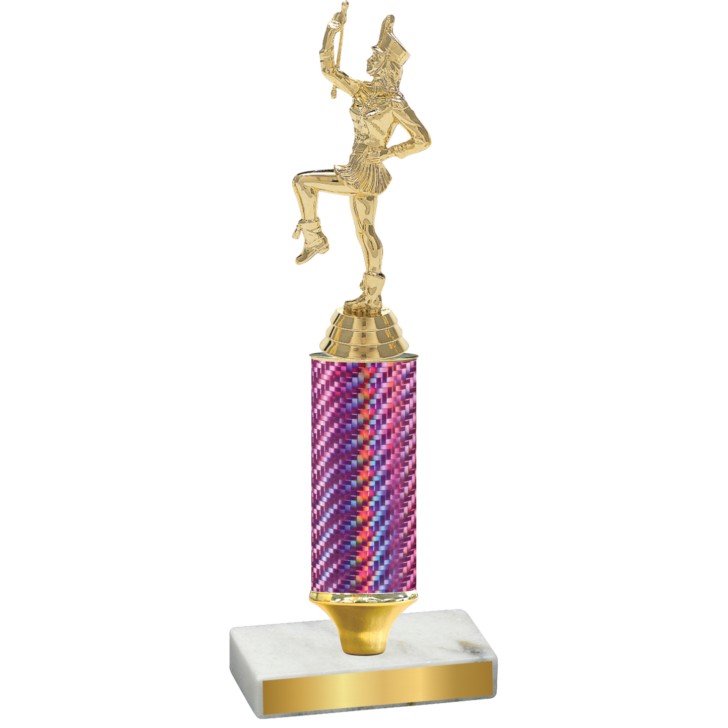 Value Pink Carbon Fiber Majorette Trophy