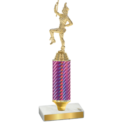 Value Pink Carbon Fiber Majorette Trophy