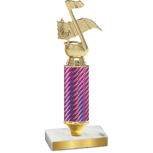 Value Pink Carbon Fiber Music Trophy
