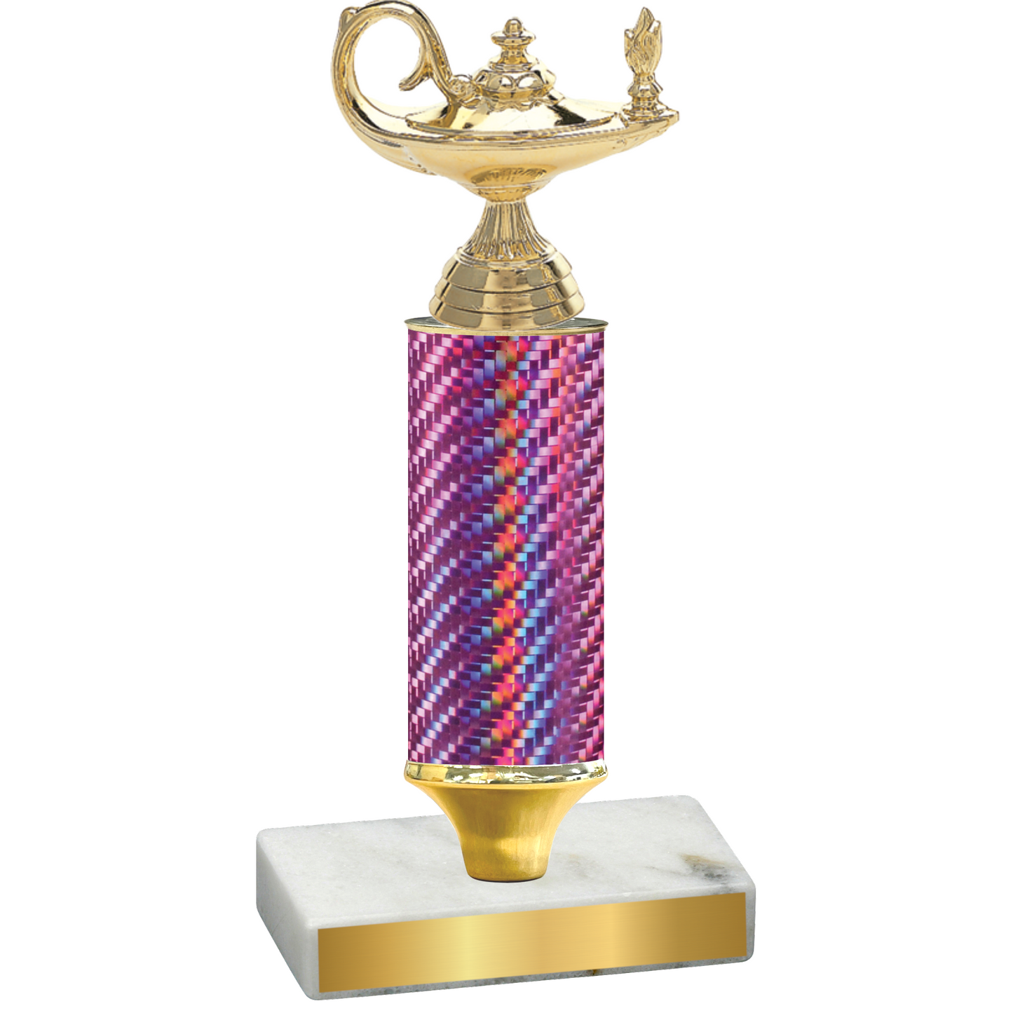 Value Pink Carbon Fiber Academics Trophy