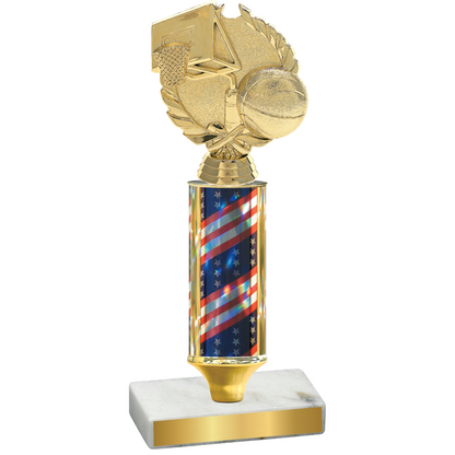 Value Flag USA Basketball Trophy