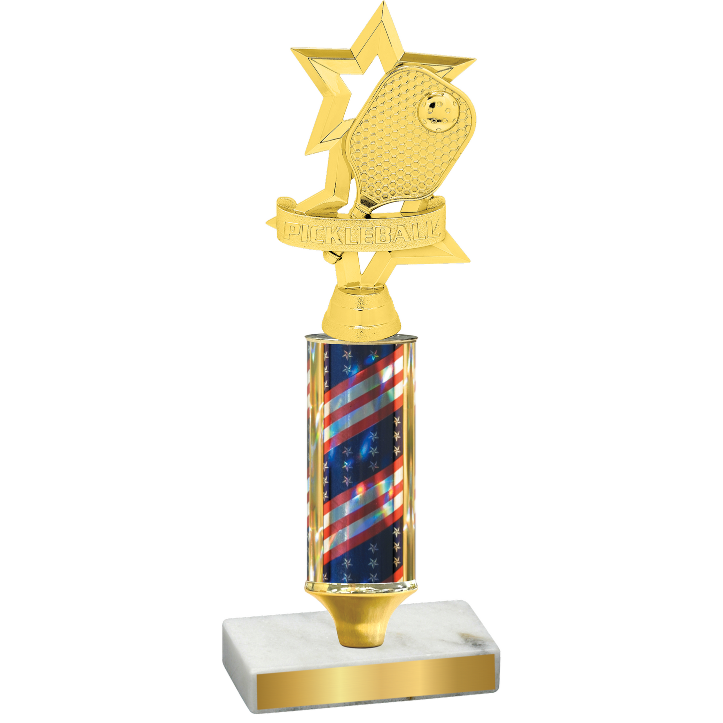 Value Flag USA Pickleball Trophy