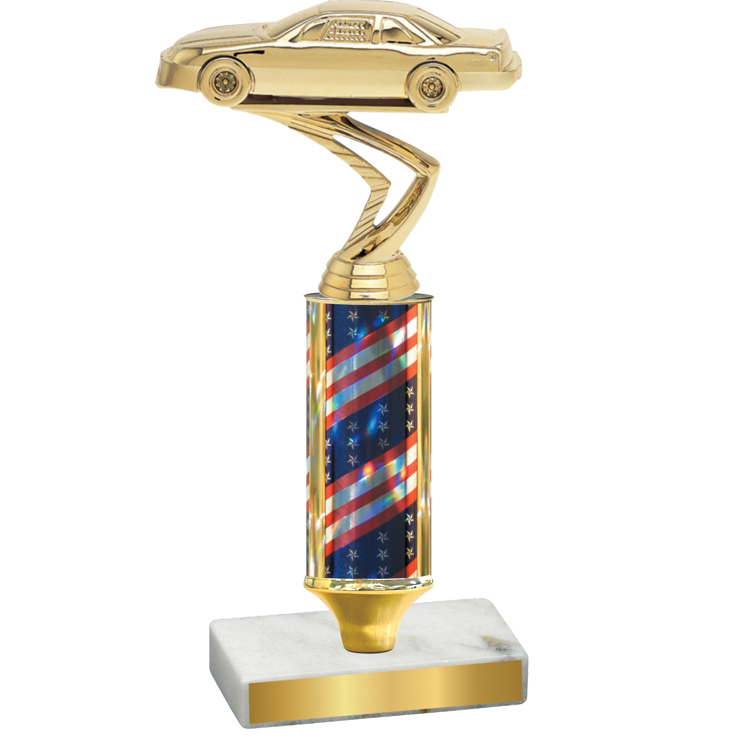 Value Flag USA Cars Trophy