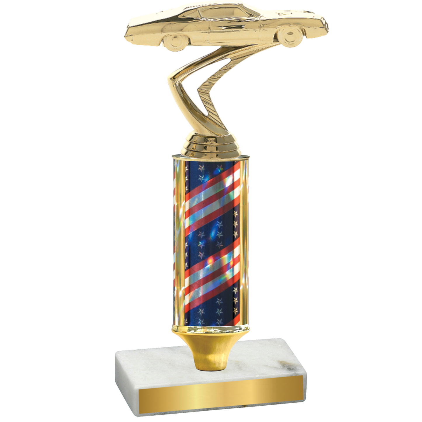 Value Flag USA Cars Trophy