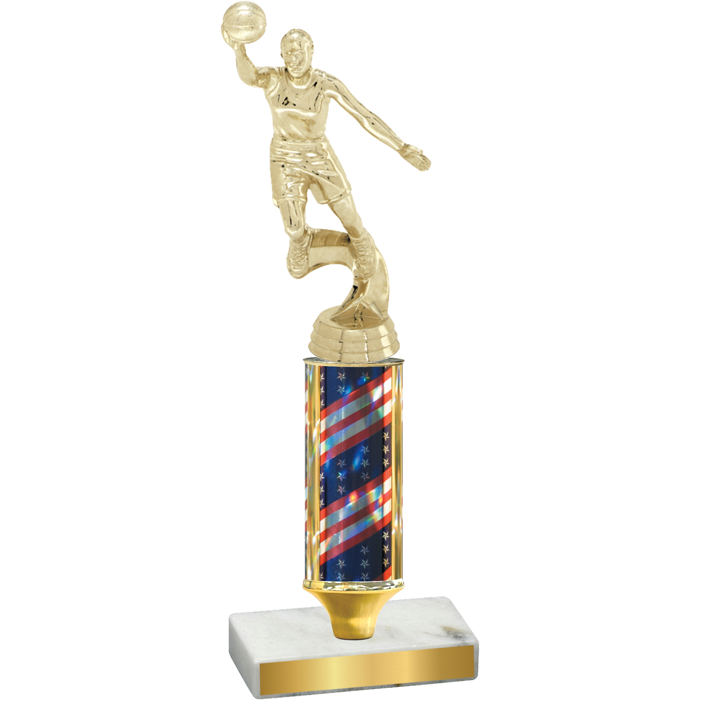 Value Flag USA Basketball Trophy