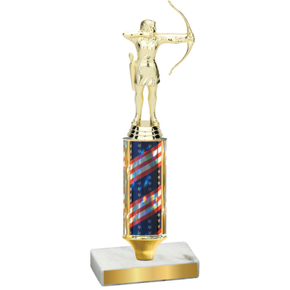 Value Flag USA Archery Trophy