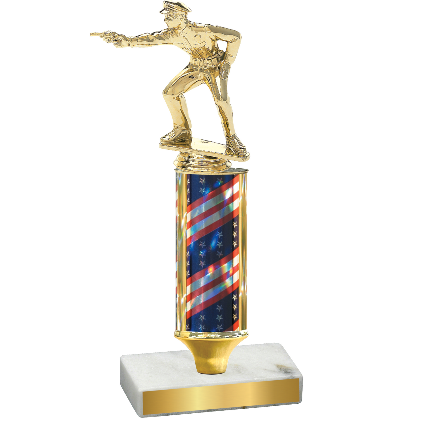 Value Flag USA Shooter Trophy