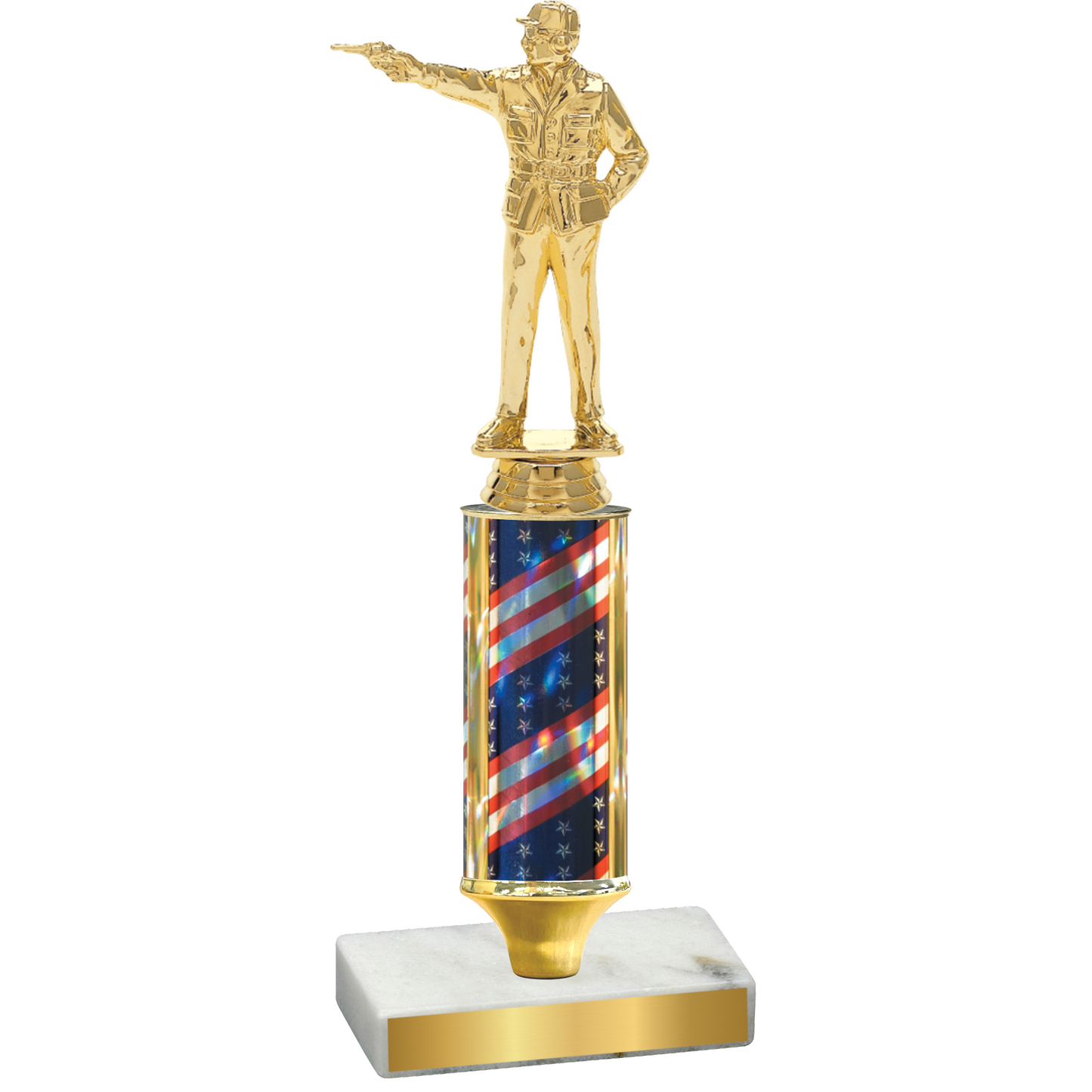 Value Flag USA Shooter Trophy