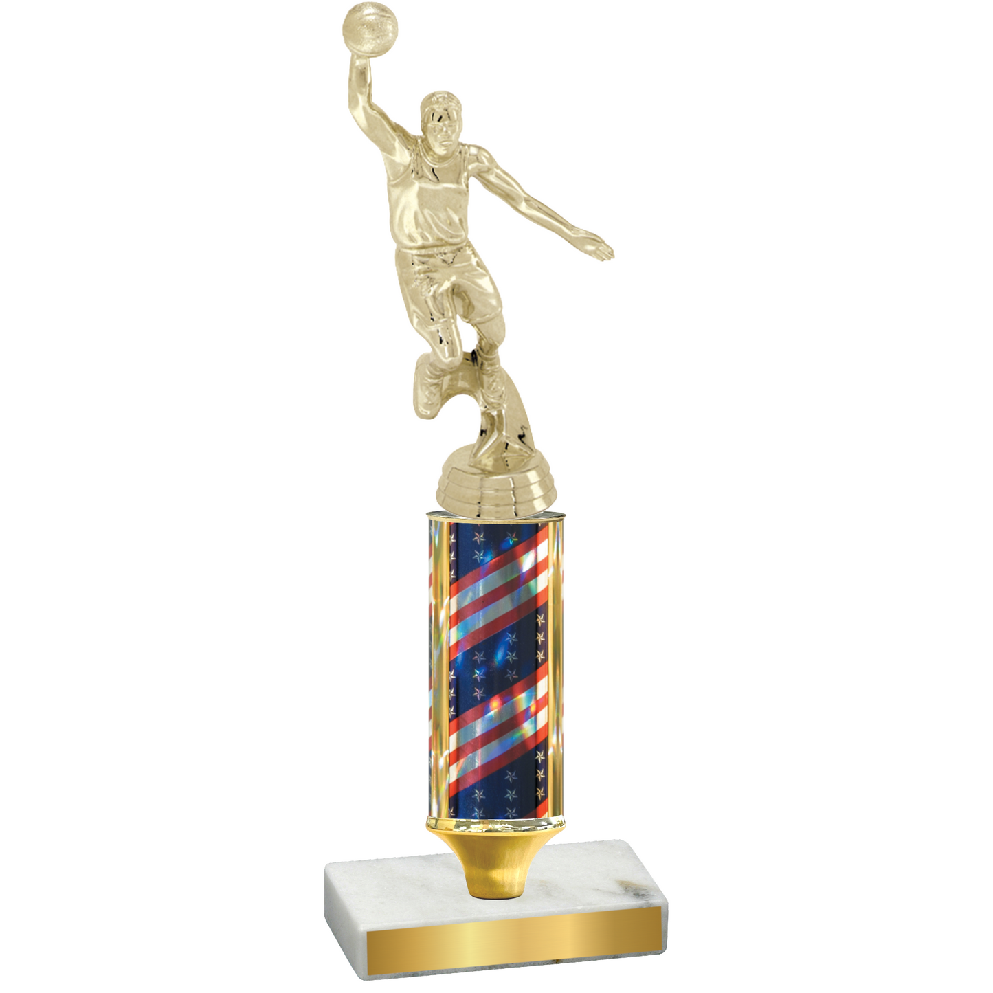 Value Flag USA Basketball Trophy