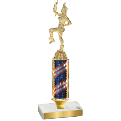 Value Flag USA Majorette Trophy