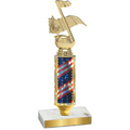 Value Flag USA Music Trophy
