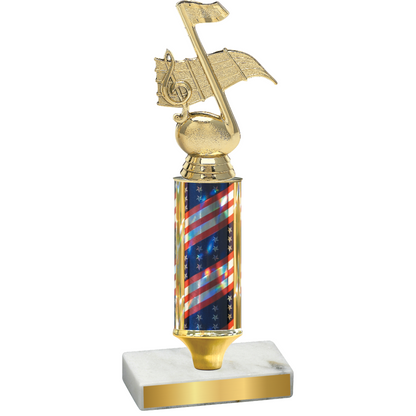 Value Flag USA Music Trophy