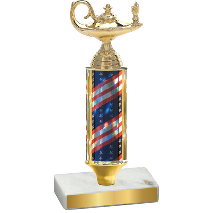 Value Flag USA Academics Trophy