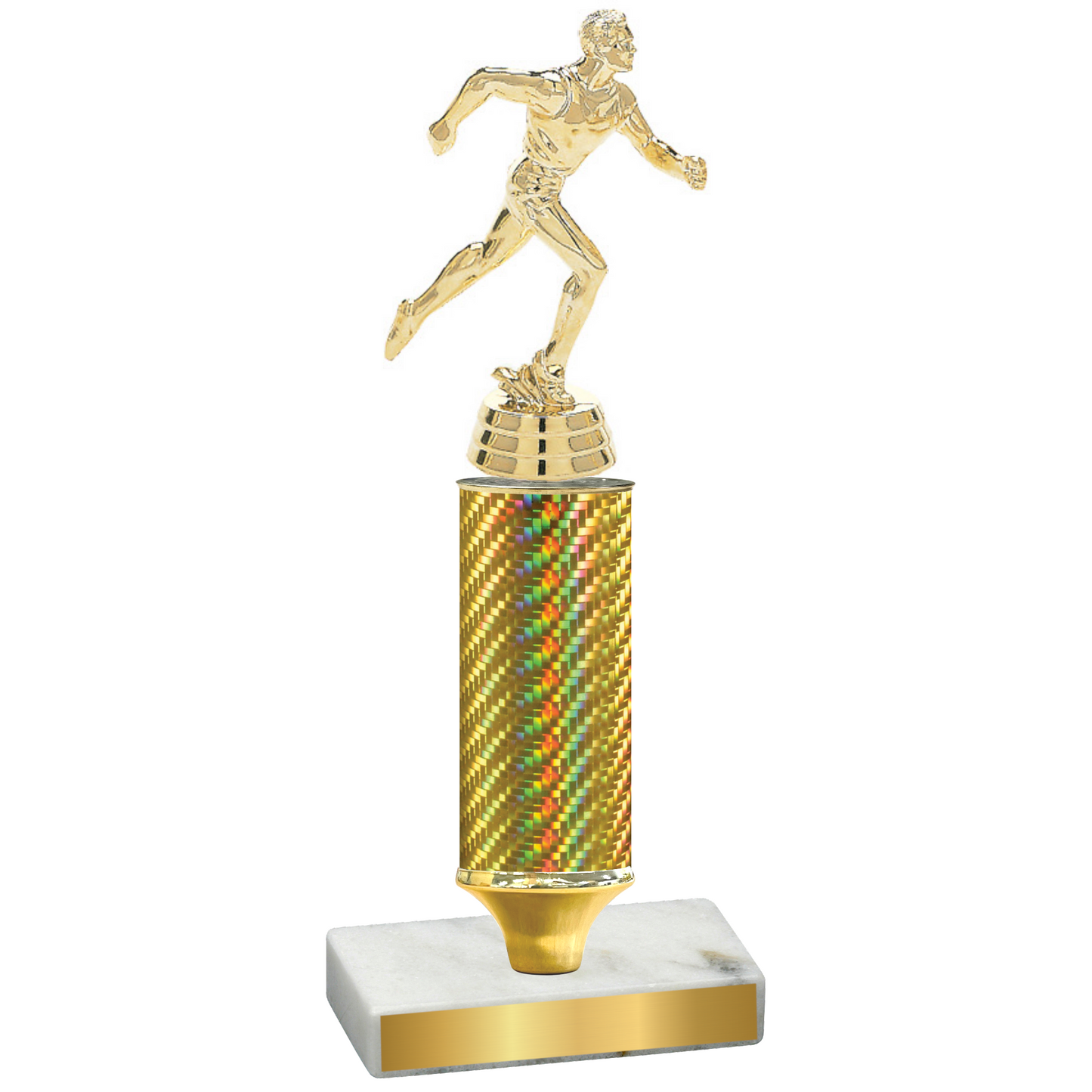 Value Gold Carbon Fiber Running Trophy