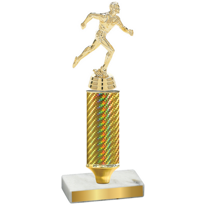 Value Gold Carbon Fiber Running Trophy