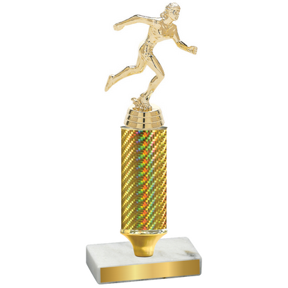 Value Gold Carbon Fiber Running Trophy