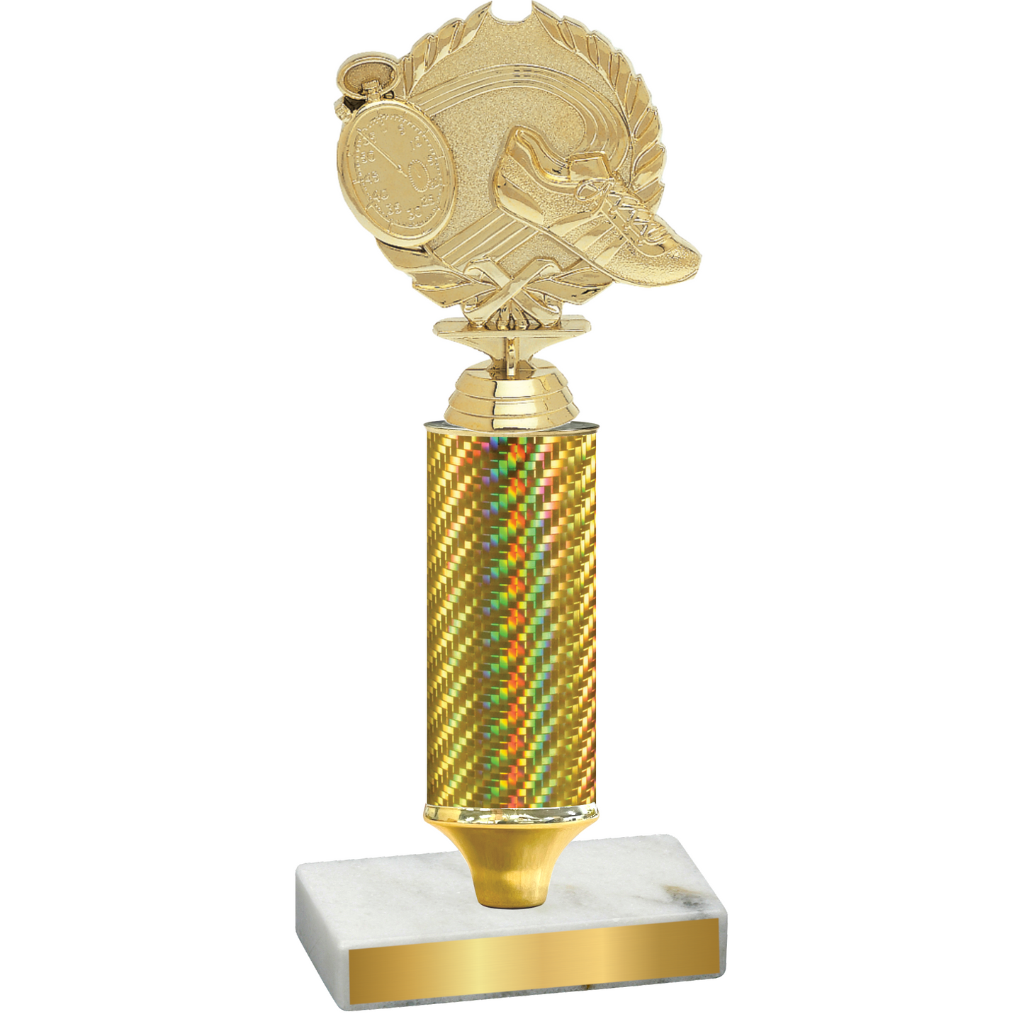 Value Gold Carbon Fiber Running Trophy