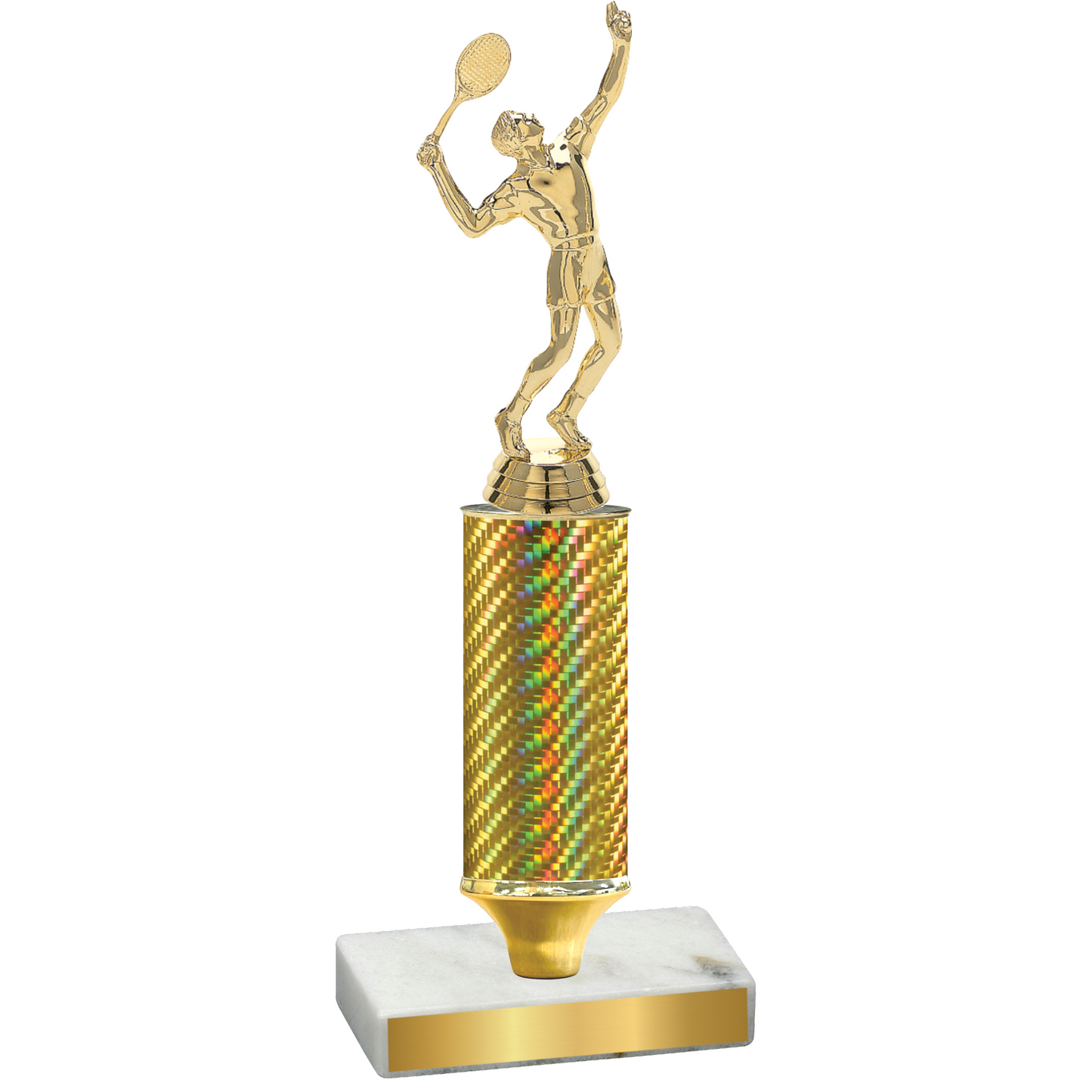 Value Gold Carbon Fiber Tennis Trophy