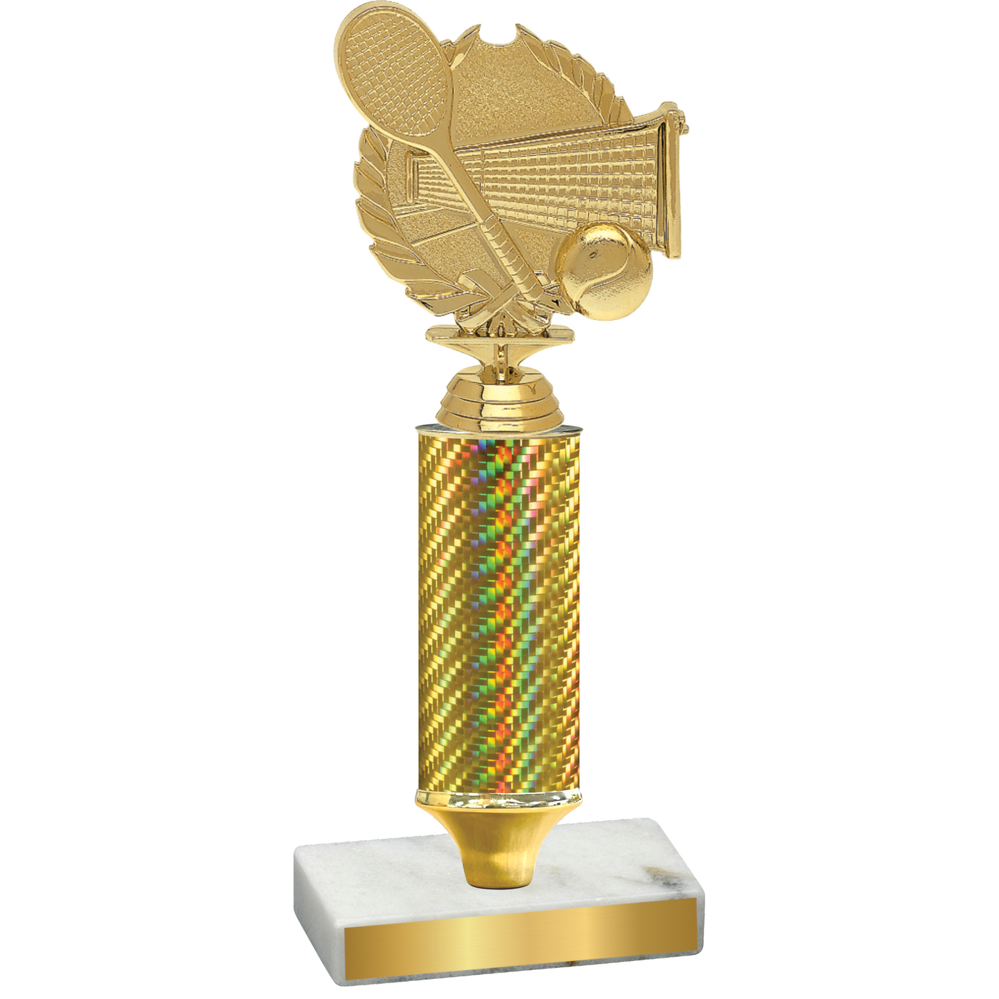 Value Gold Carbon Fiber Tennis Trophy