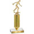 Value Gold Carbon Fiber Bowling Trophy