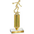 Value Gold Carbon Fiber Bowling Trophy