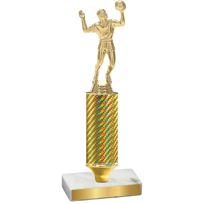 Value Gold Carbon Fiber Volleyball Trophy