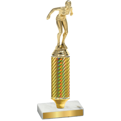 Value Gold Carbon Fiber Tennis Trophy