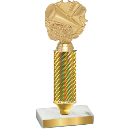 Value Gold Carbon Fiber Cheerleading Trophy