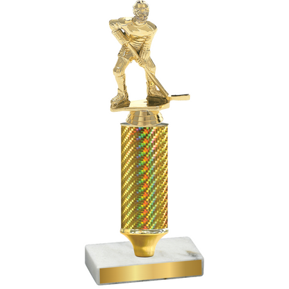 Value Gold Carbon Fiber Hockey Trophy