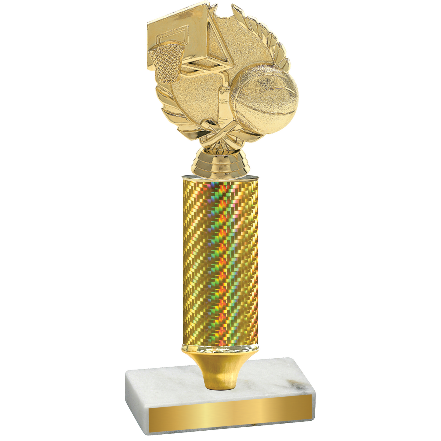 Value Gold Carbon Fiber Basketball Trophy