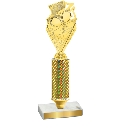 Value Gold Carbon Fiber Pickleball Trophy