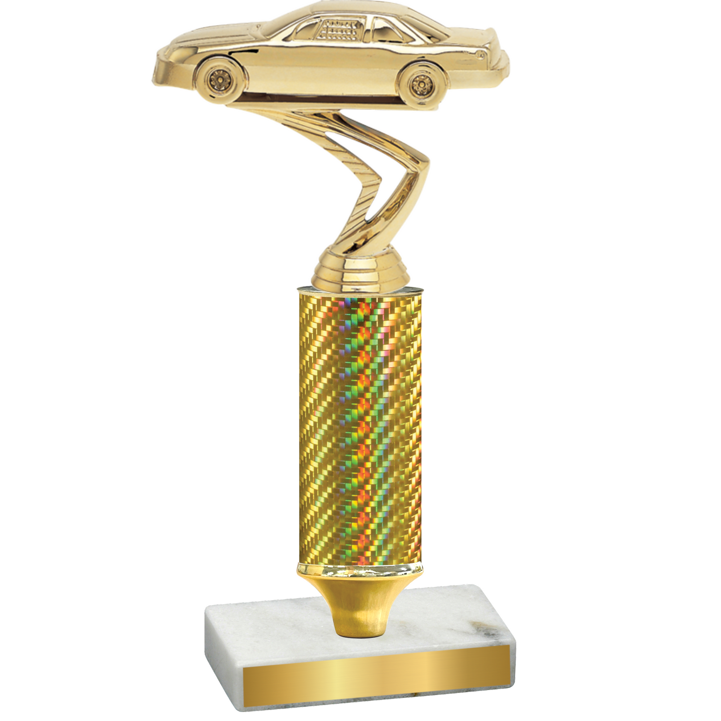 Value Gold Carbon Fiber Cars Trophy