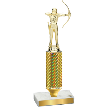 Value Gold Carbon Fiber Archery Trophy