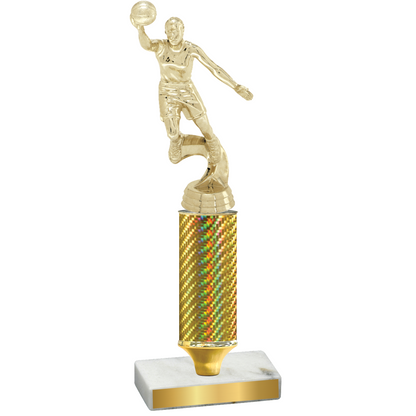 Value Gold Carbon Fiber Basketball Trophy