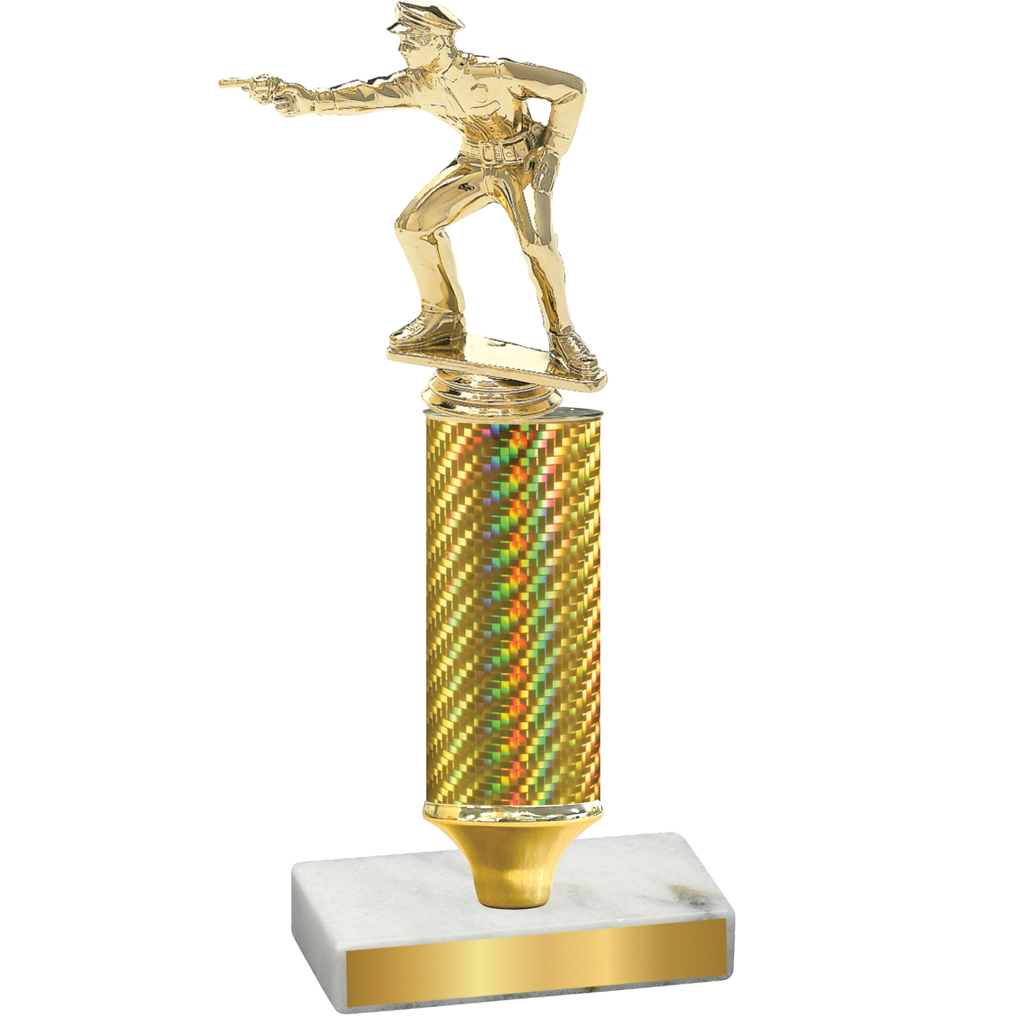 Value Gold Carbon Fiber Shooter Trophy